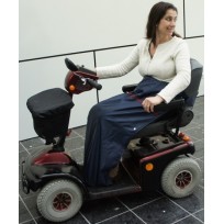 Mobility scooter Lap cloth removable lining